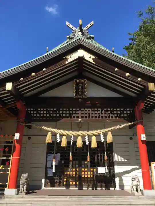 発寒神社の本殿・本堂