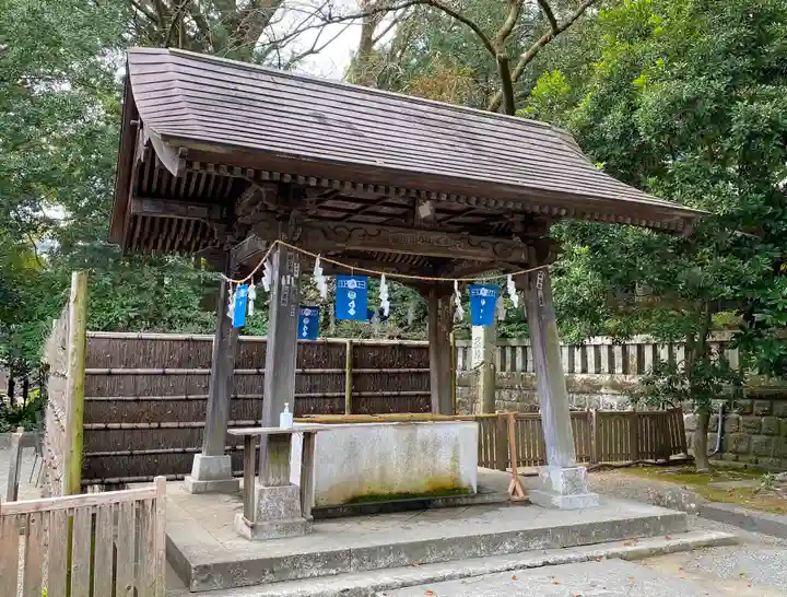 報徳二宮神社の手水舎