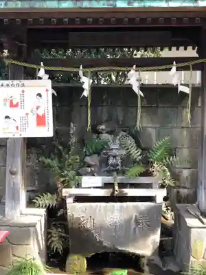 久富稲荷神社の手水舎