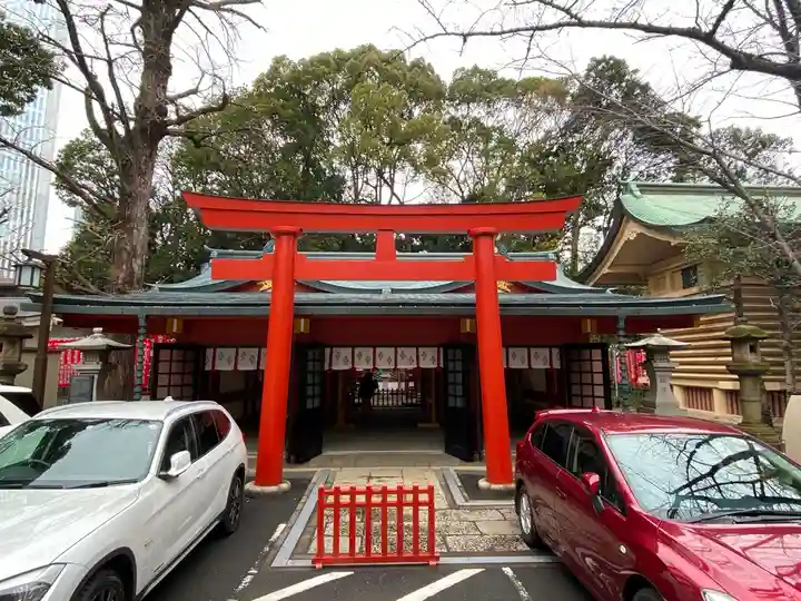 日枝神社の鳥居