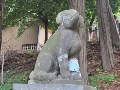 氷川神社の狛犬