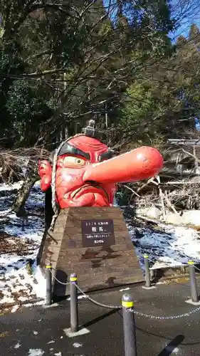 鞍馬寺の像