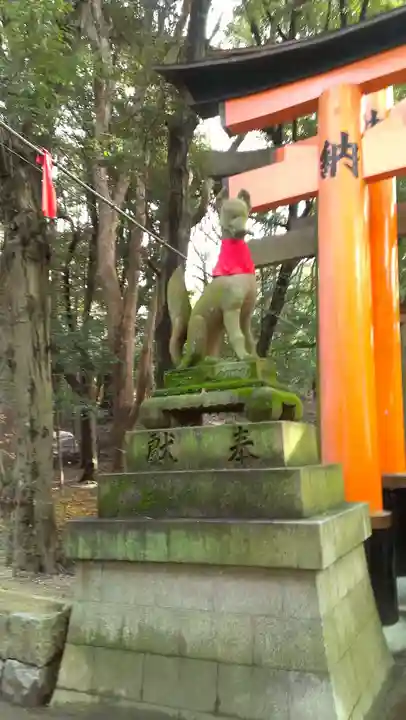 伏見稲荷大社の狛犬