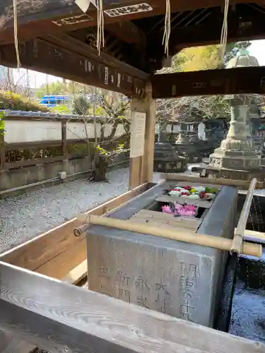 上野東照宮の手水舎