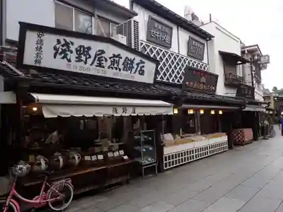 題経寺(柴又帝釈天)の周辺