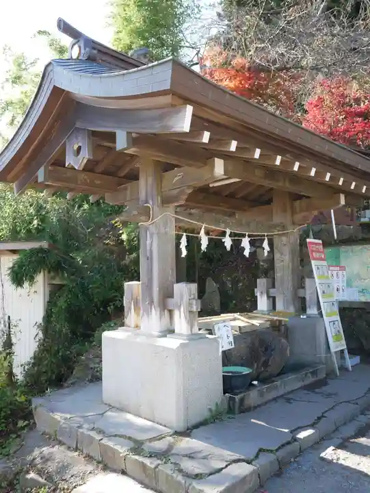 武蔵御嶽神社の手水舎