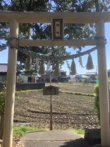 不乗森神社の鳥居