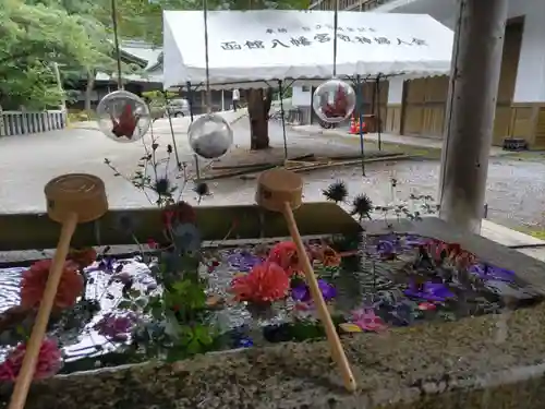 函館八幡宮の手水舎