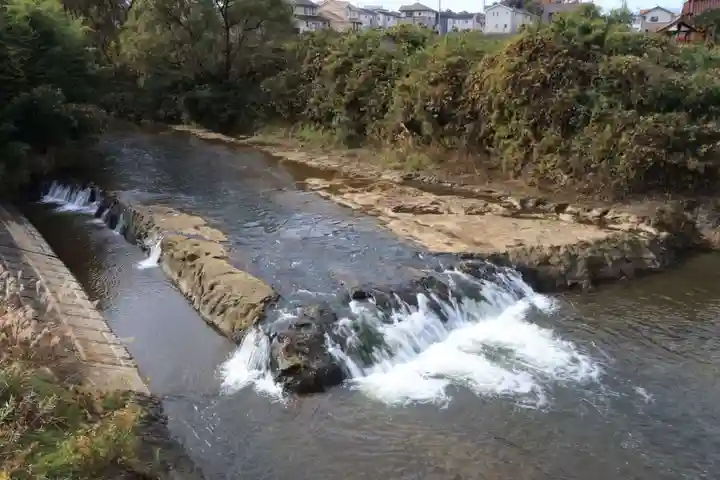 滑川不動尊の自然