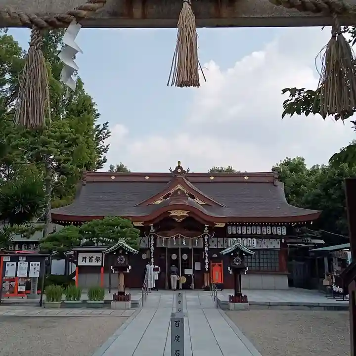 阿部野神社の本殿・本堂