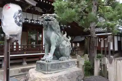 杭全神社の狛犬