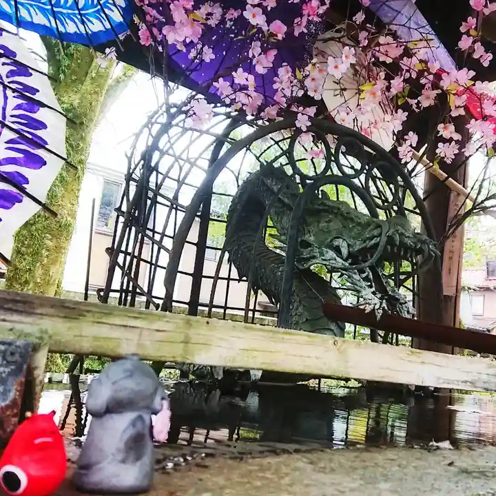 若宮神明社の手水舎