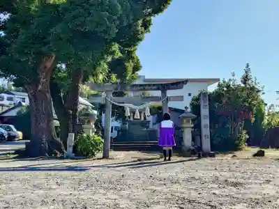 諏訪神社(虎石)の鳥居