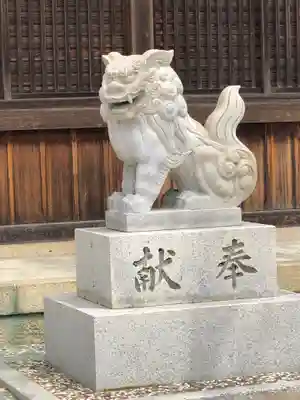 舞子六神社/まいこむの宮の狛犬