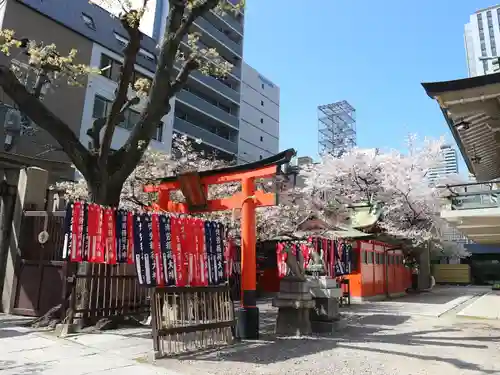 難波神社の鳥居