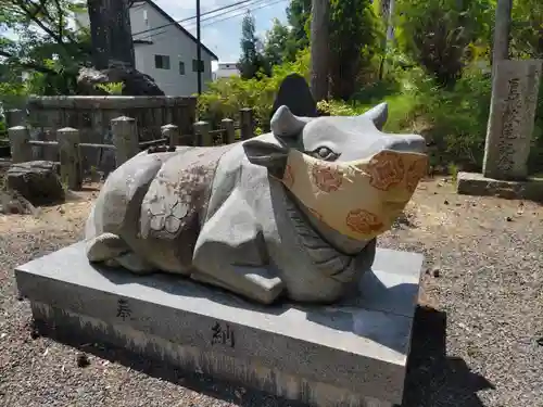 豊景神社の狛犬