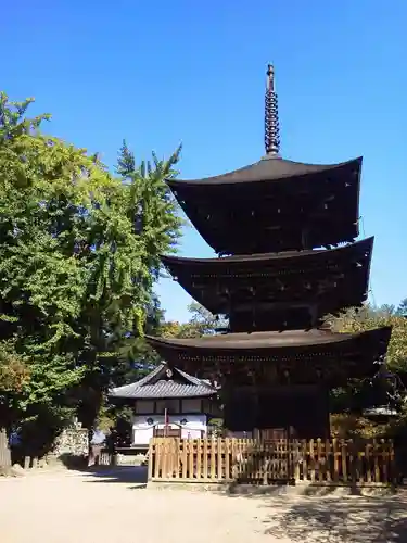 前山寺の塔