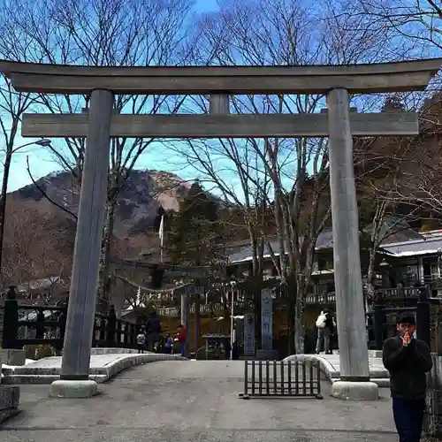 古峯神社の鳥居