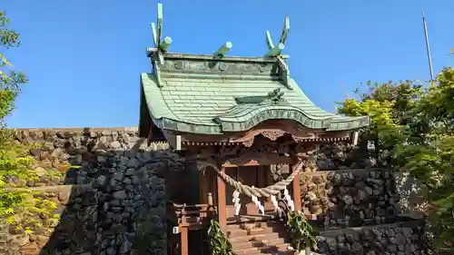 鉄道神社の本殿・本堂