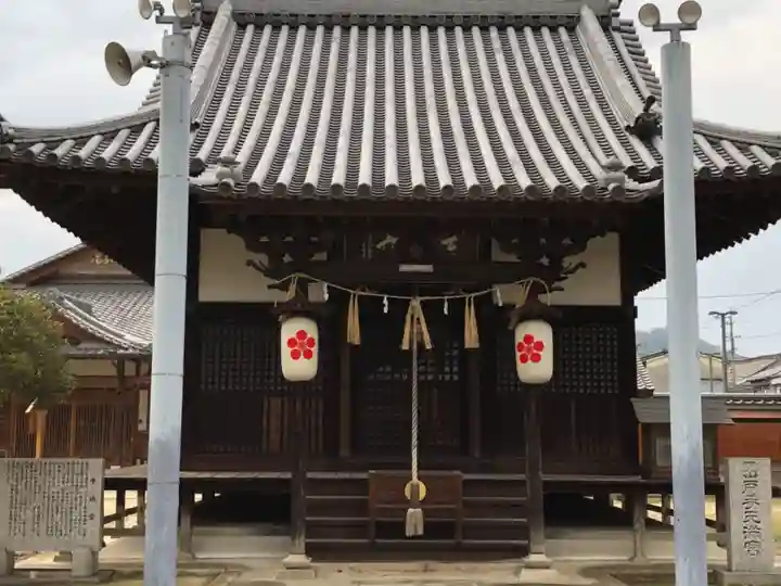 素盞嗚神社の本殿・本堂