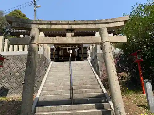 男山八幡宮の鳥居