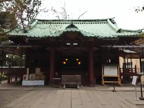 赤坂氷川神社の本殿・本堂