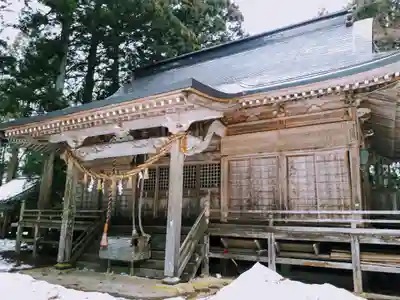八幡神社の本殿・本堂