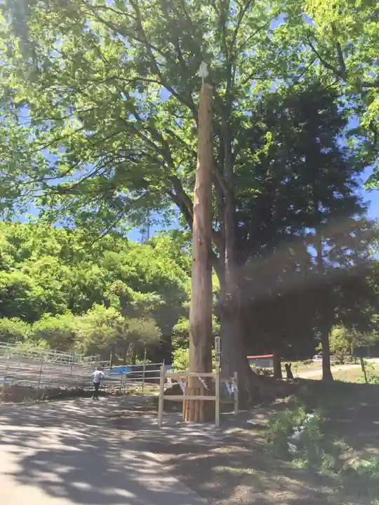 諏訪大社上社前宮のその他建物