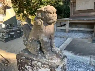 熊野神社の狛犬