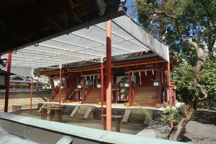 率川神社(大神神社摂社)の本殿・本堂