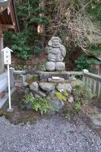 湯泉神社の像