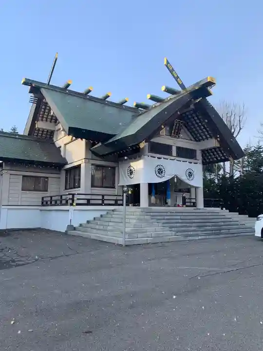 篠路神社の本殿・本堂