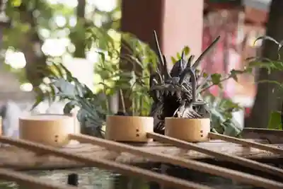 金王八幡宮の手水舎