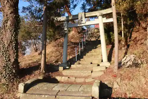 大鏑神社の鳥居