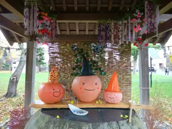 当別神社の手水舎