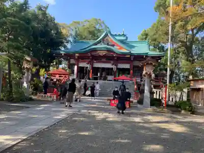 多摩川浅間神社の本殿・本堂