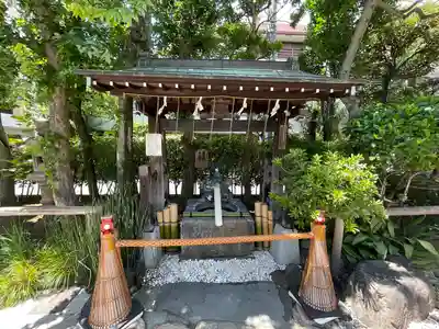 高木神社の手水舎