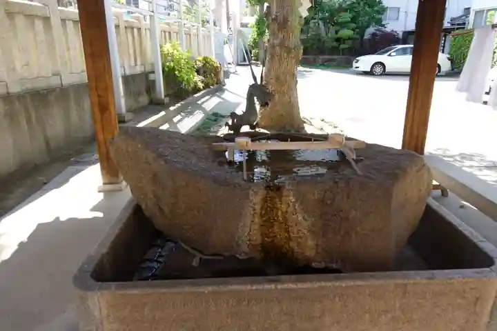 五條宮の手水舎