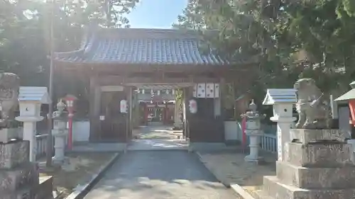 廣田八幡神社の山門・神門