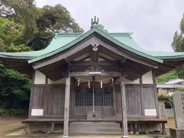 八幡神社の本殿・本堂