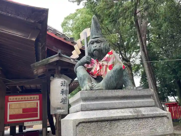 清洲山王宮 日吉神社の狛犬