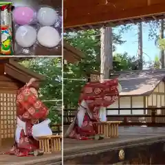 上川神社の神楽