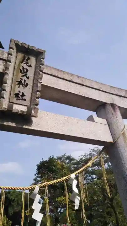 尾曳稲荷神社の鳥居