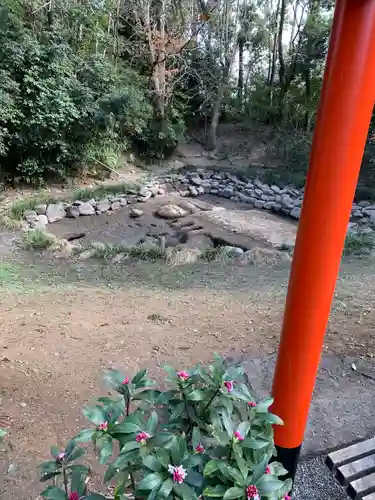 鷲宮神社の庭園