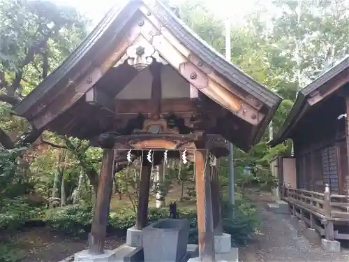 平岸天満宮・太平山三吉神社の手水舎