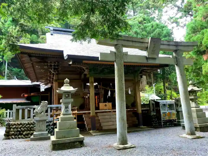 山住神社の本殿・本堂