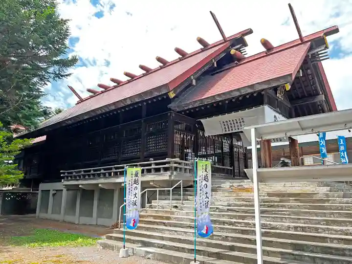 蘆別神社の本殿・本堂