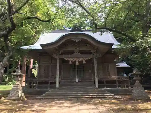 由良比女神社の本殿