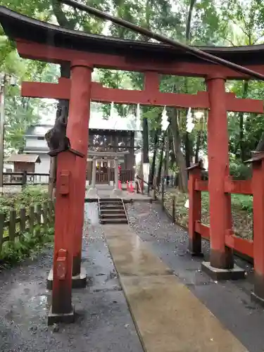 調神社の鳥居