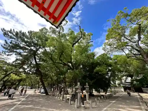 西宮神社の庭園